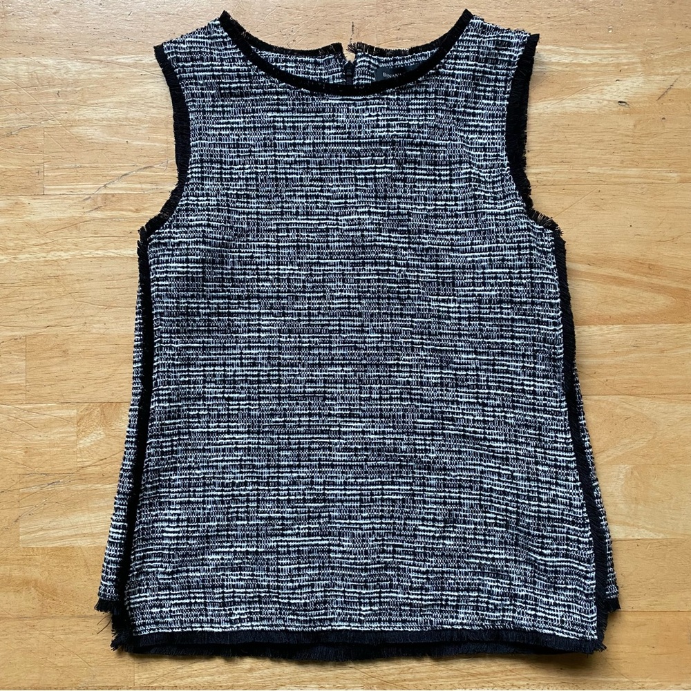 Banana Republic Tweed Sleeveless Top Women’s XS